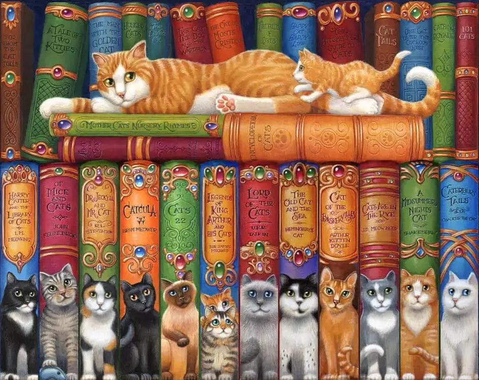 Diamond Painting - Plancher à chats