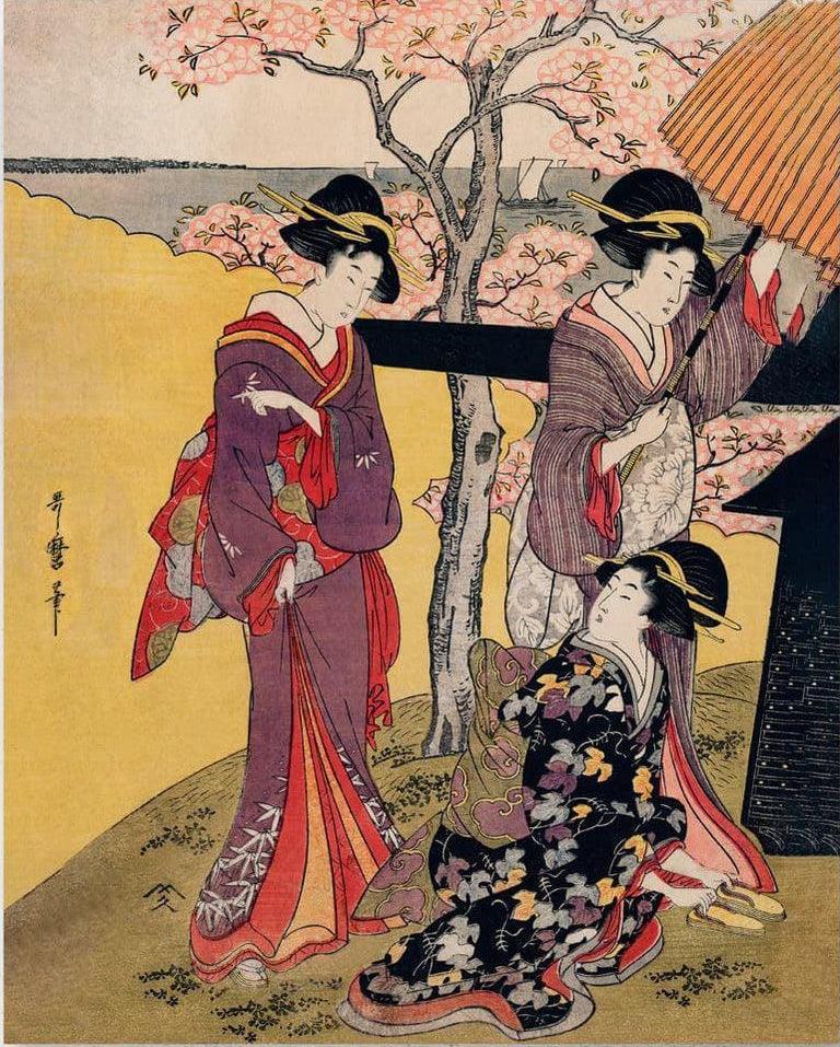 Diamond Painting - Regardez les fleurs de cerisier à Gotenyama - SEOS Shop ®