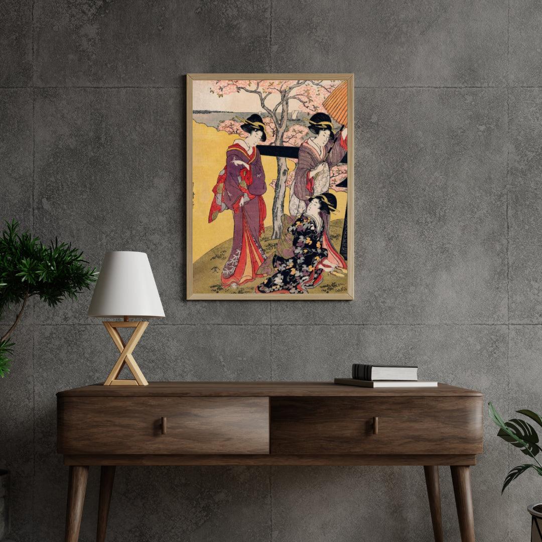 Diamond Painting - Regardez les fleurs de cerisier à Gotenyama - SEOS Shop ®