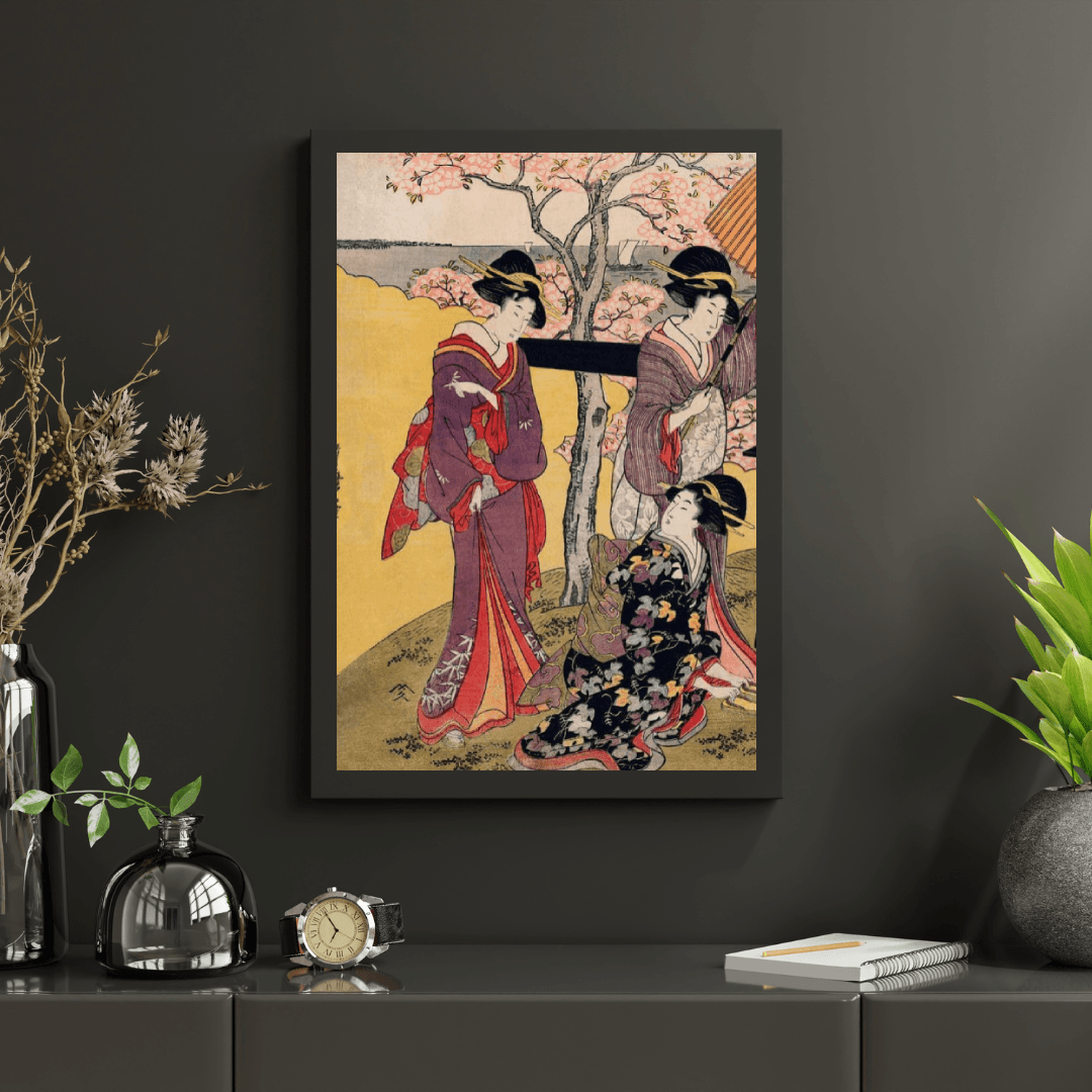 Diamond Painting - Regardez les fleurs de cerisier à Gotenyama - SEOS Shop ®