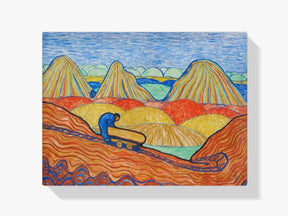 Diamond Painting - Ouvrier en argile avec une charrette jaune - SEOS Shop ®