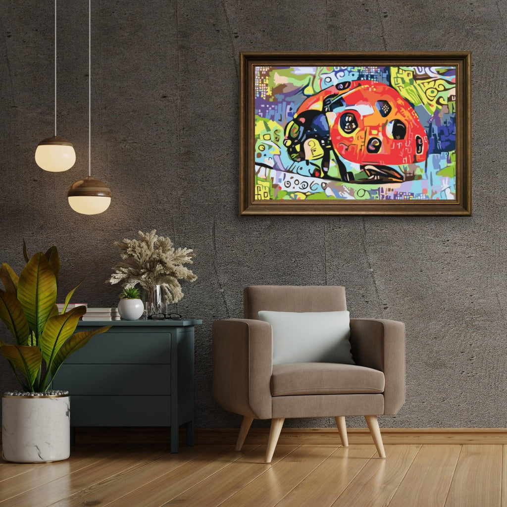 Diamond Painting - Coccinelle colorée - SEOS®