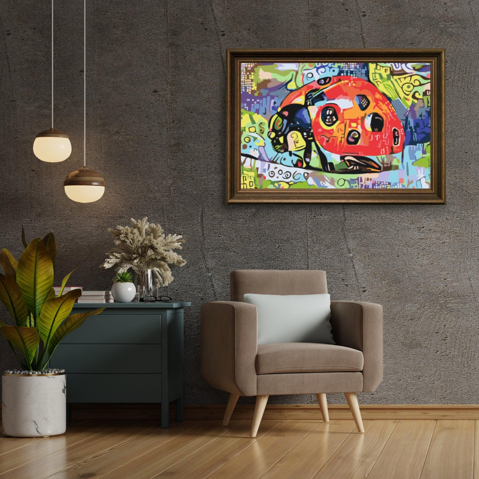 Diamond Painting - Coccinelle colorée - SEOS®