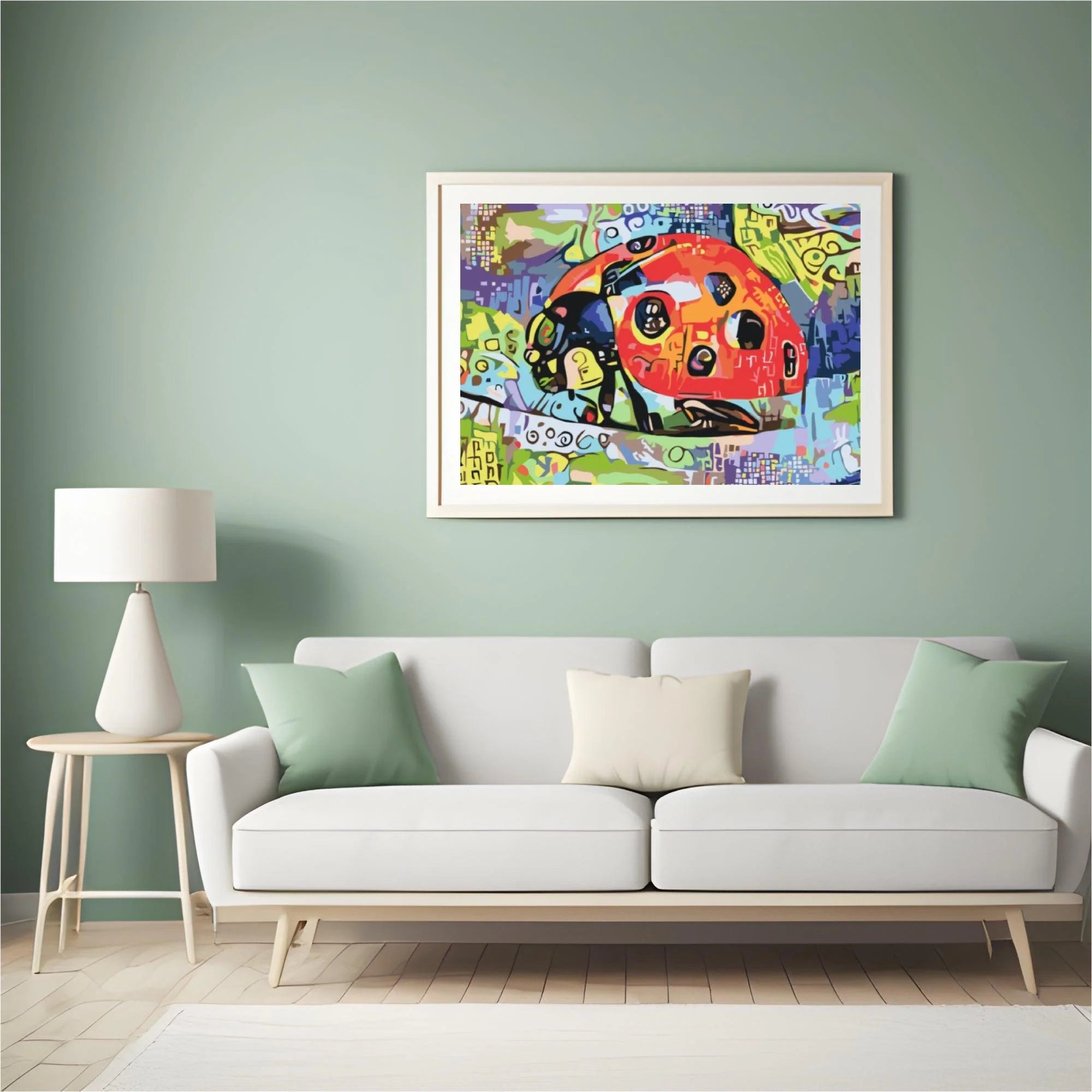 Diamond Painting - Coccinelle colorée - SEOS®