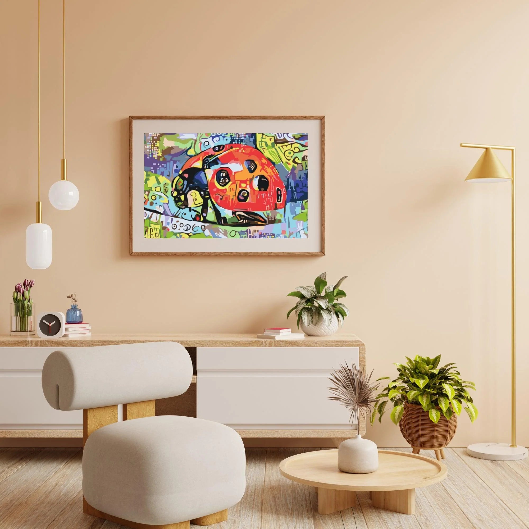 Diamond Painting - Coccinelle colorée - SEOS®