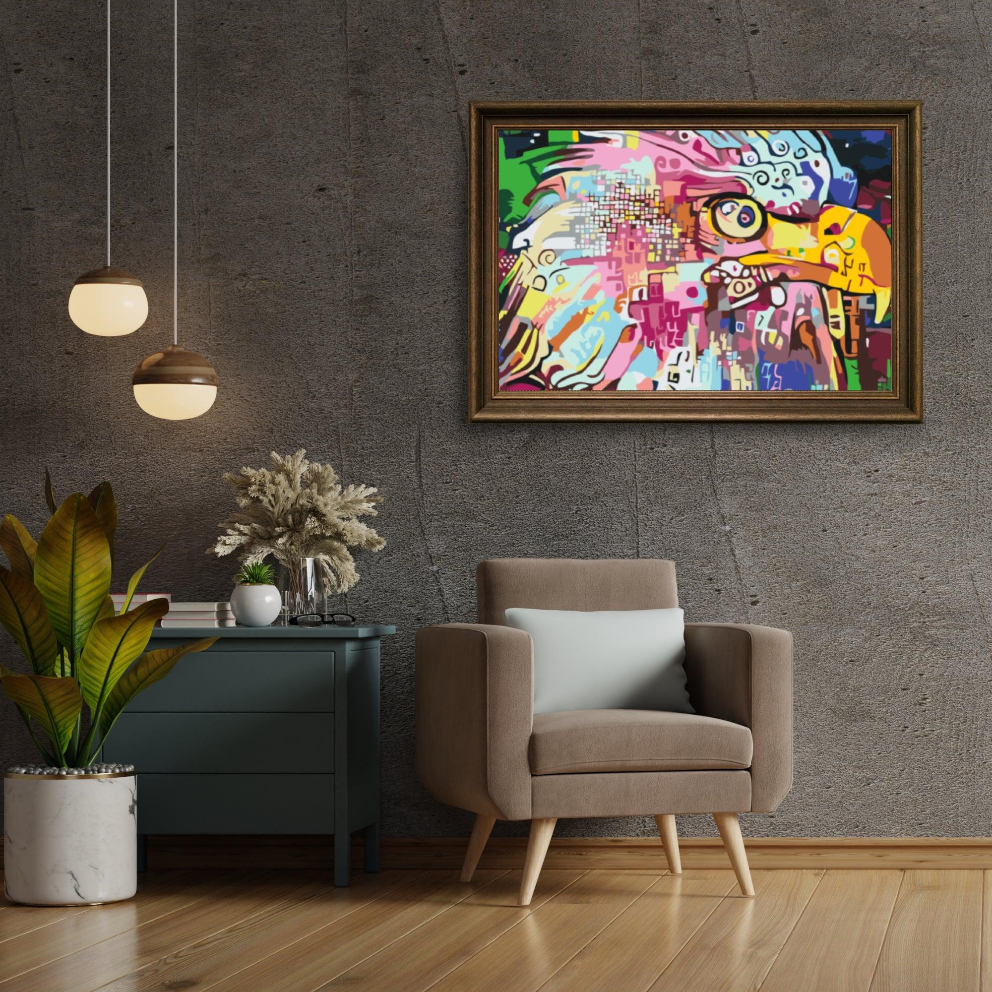 Diamond Painting - Aigle coloré - SEOS®