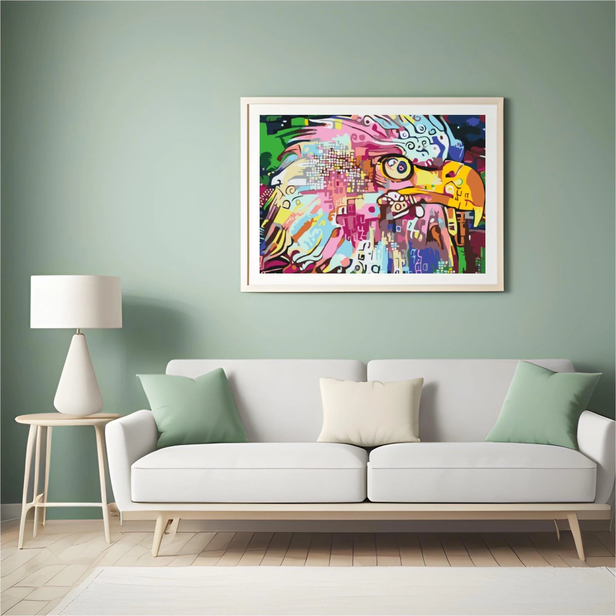 Diamond Painting - Aigle coloré - SEOS®