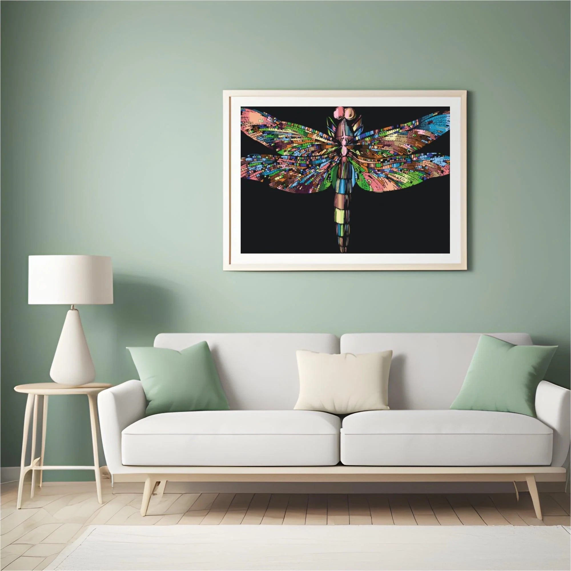 Diamond Painting - Libellule colorée - SEOS®