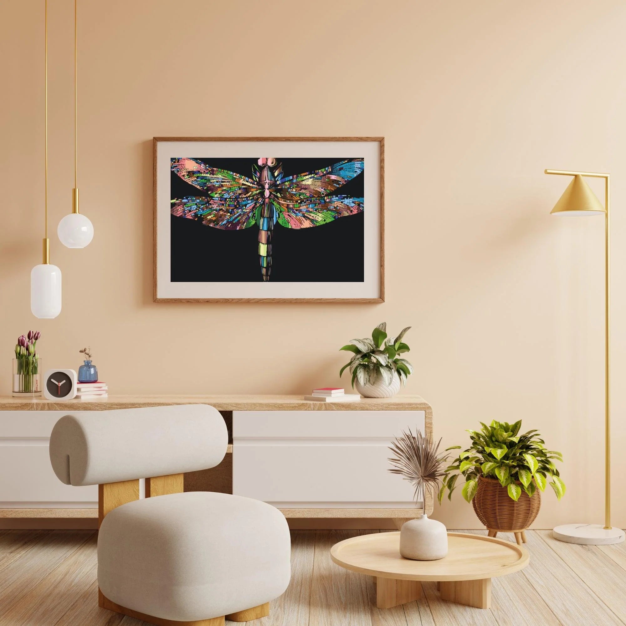 Diamond Painting - Libellule colorée - SEOS®
