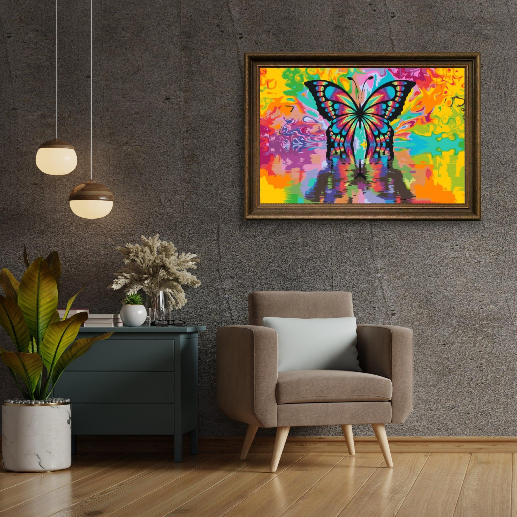 Diamond Painting - Papillon coloré - SEOS®
