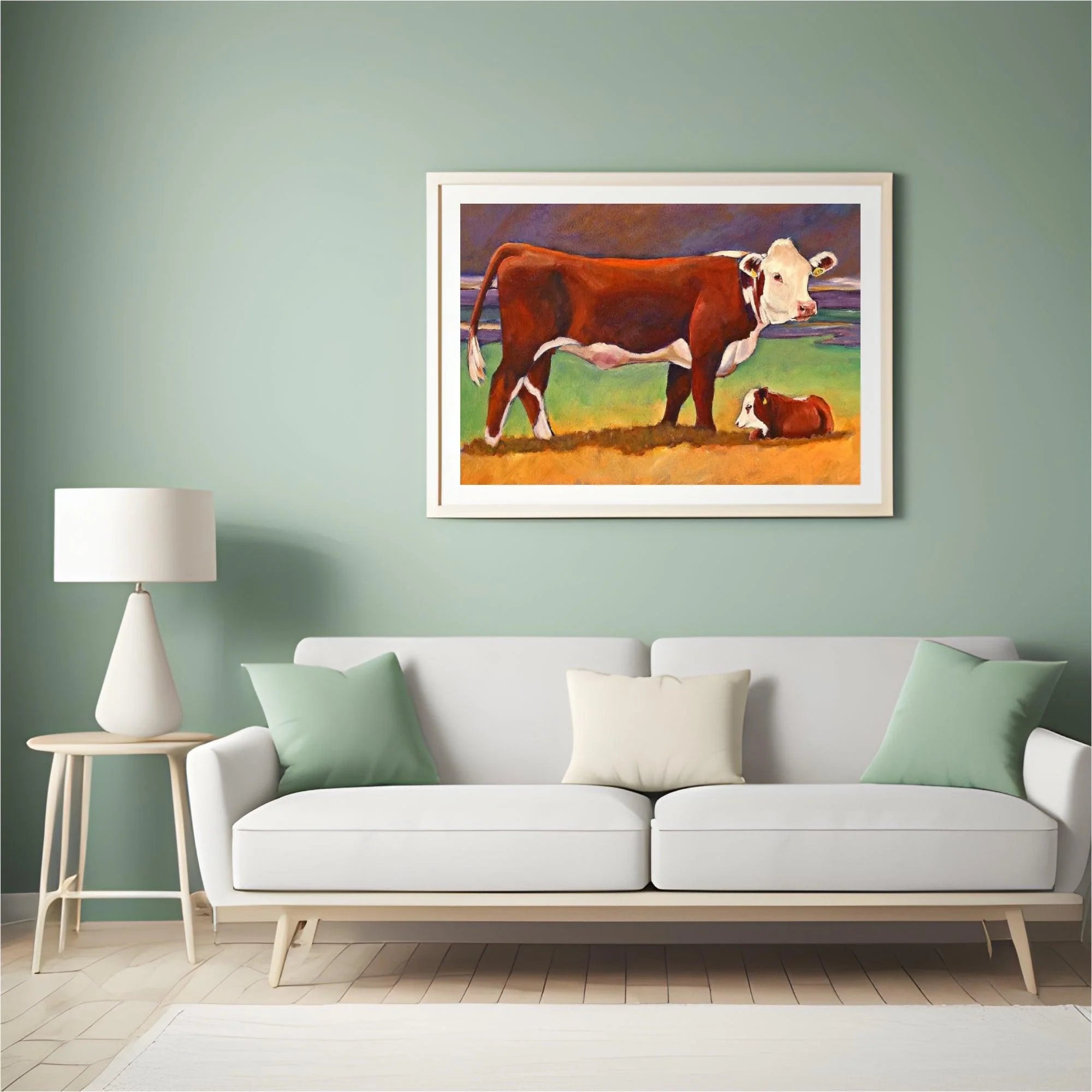 Diamond Painting - Vache et veau - SEOS Shop ®