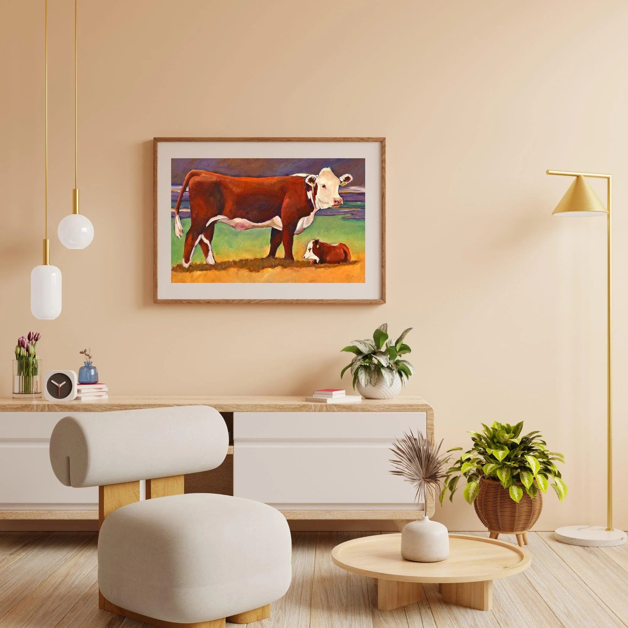 Diamond Painting - Vache et veau - SEOS Shop ®