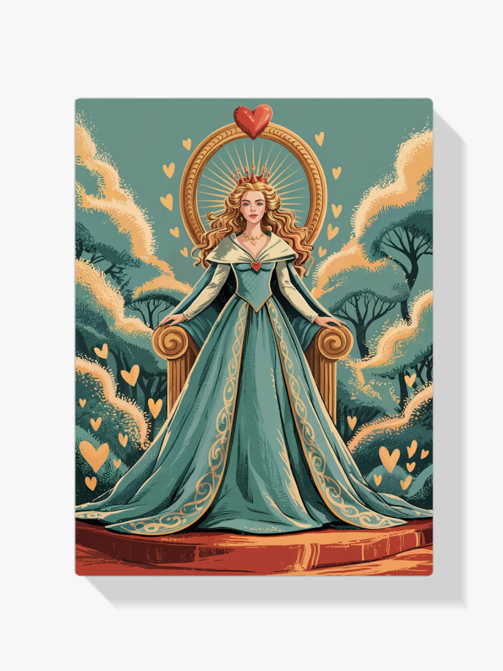 Diamond Painting - Reine du cœur