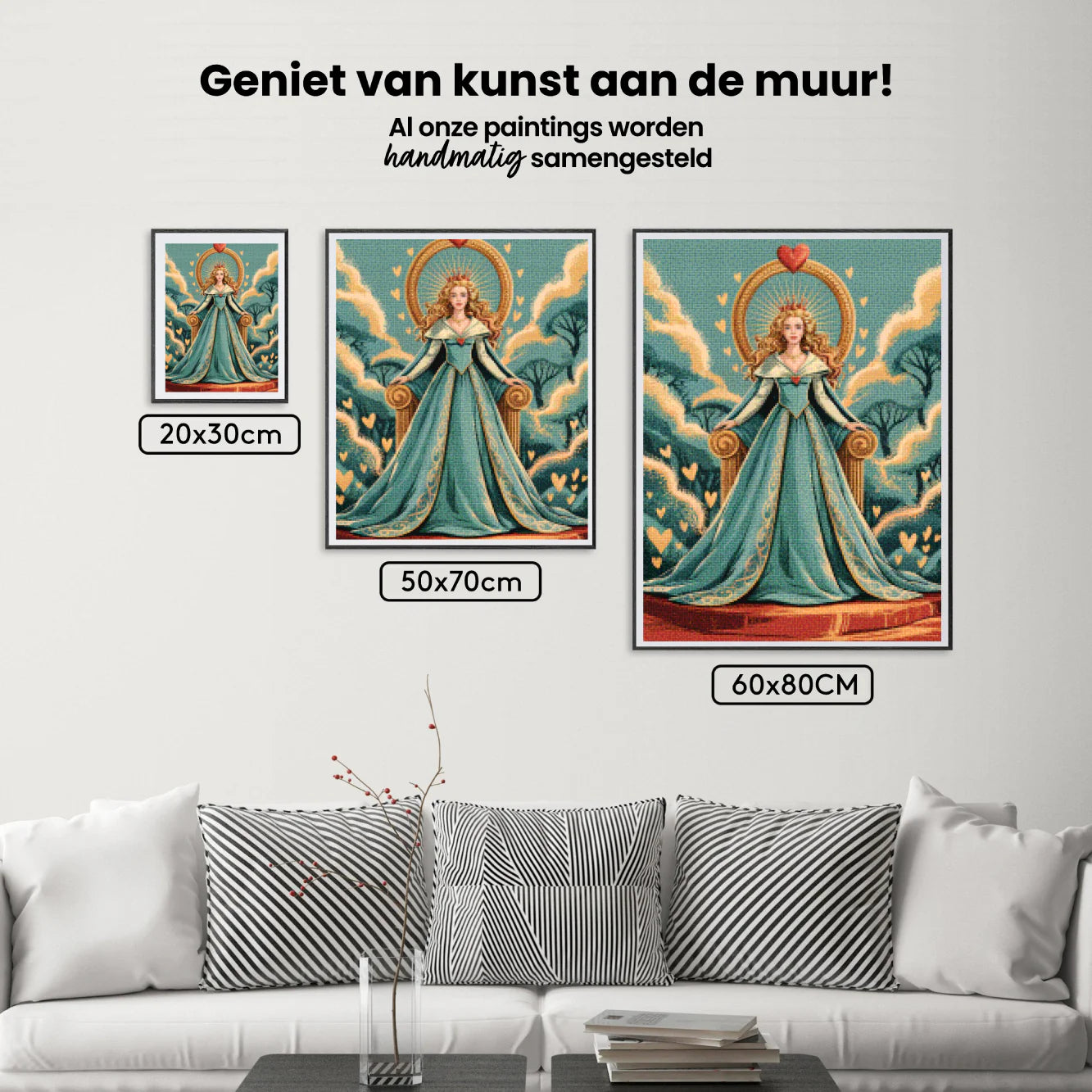 Diamond Painting - Reine du cœur