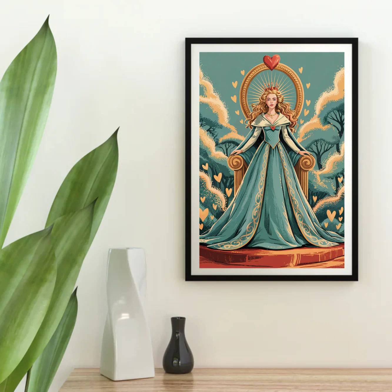 Diamond Painting - Reine du cœur