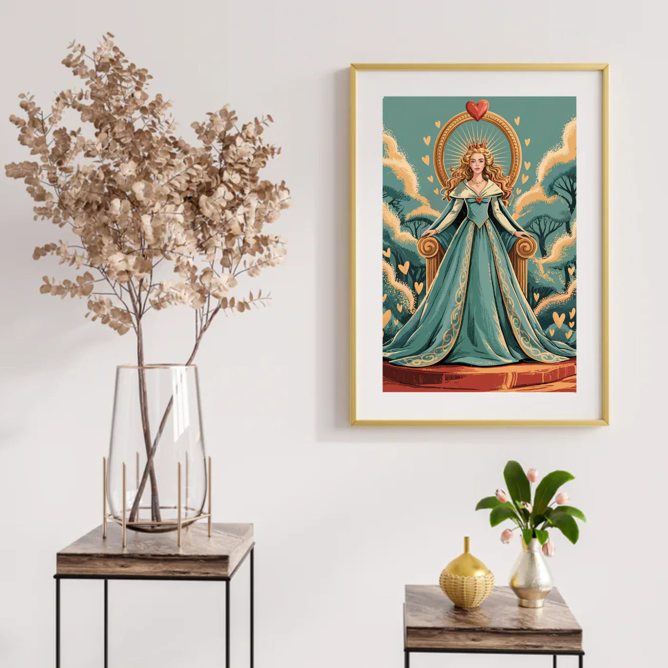 Diamond Painting - Reine du cœur