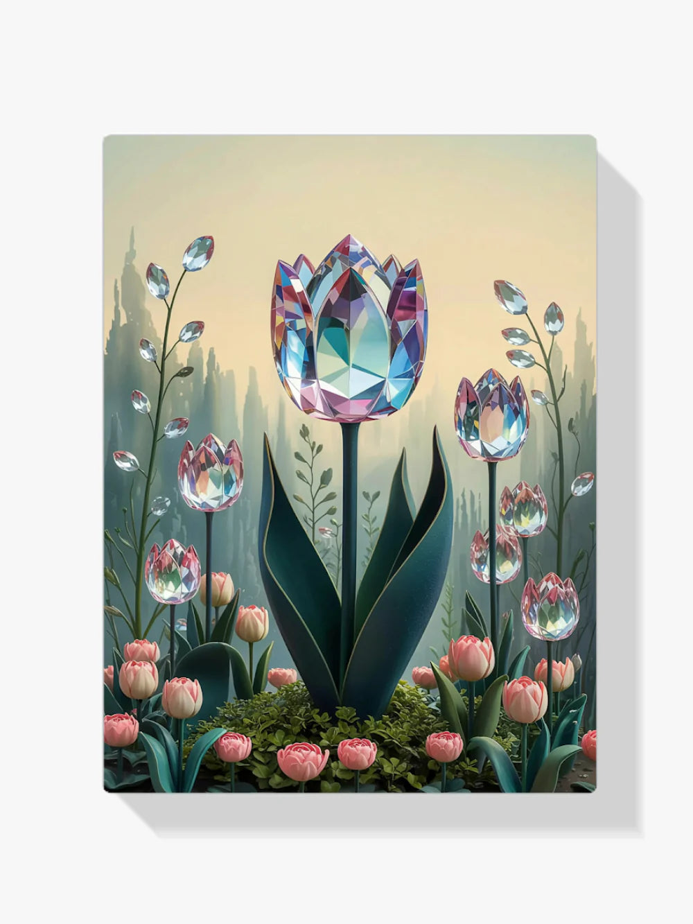 Diamond Painting - Tulipe cristalline en fleurs V1