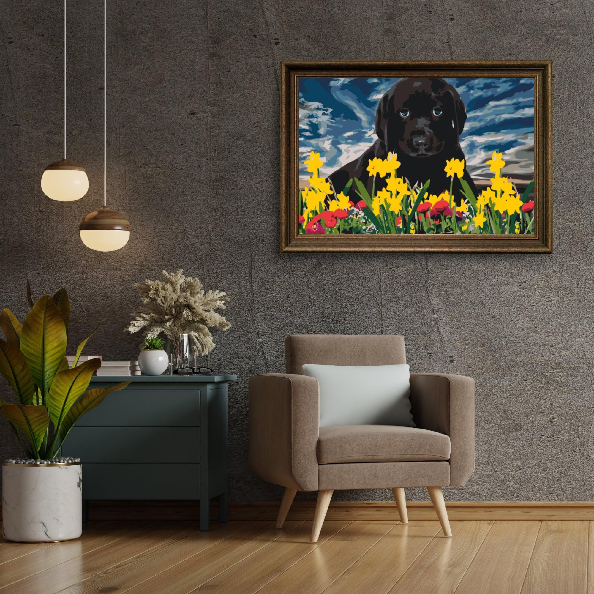 Diamond Painting - Chiot Labrador - SEOS®