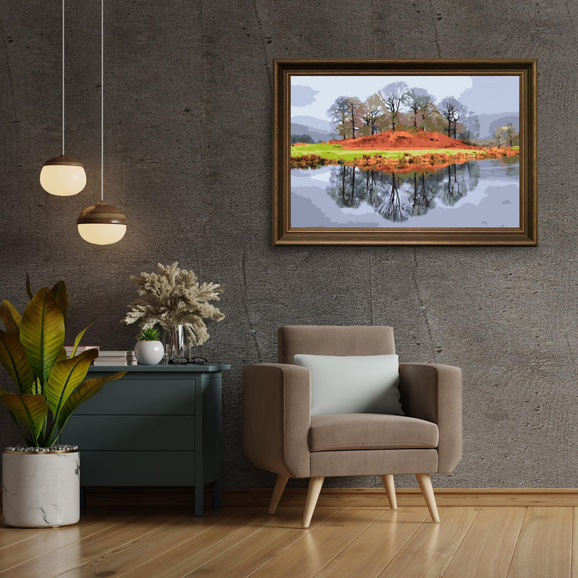 Diamond Painting - Lake District Cumbria, Grande-Bretagne - SEOS Shop ®