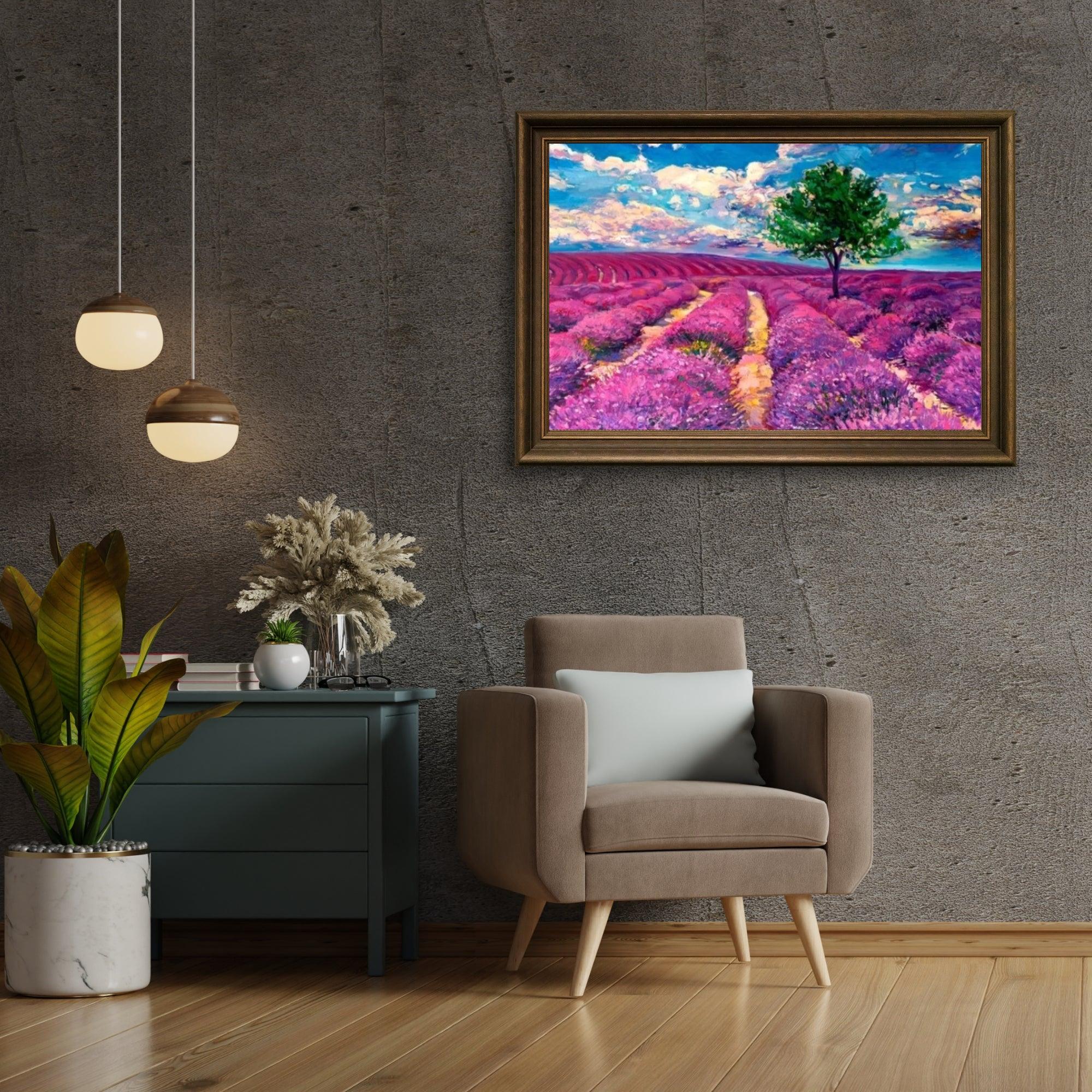 Diamond Painting - Champs de lavande de Provence - SEOS Shop ®