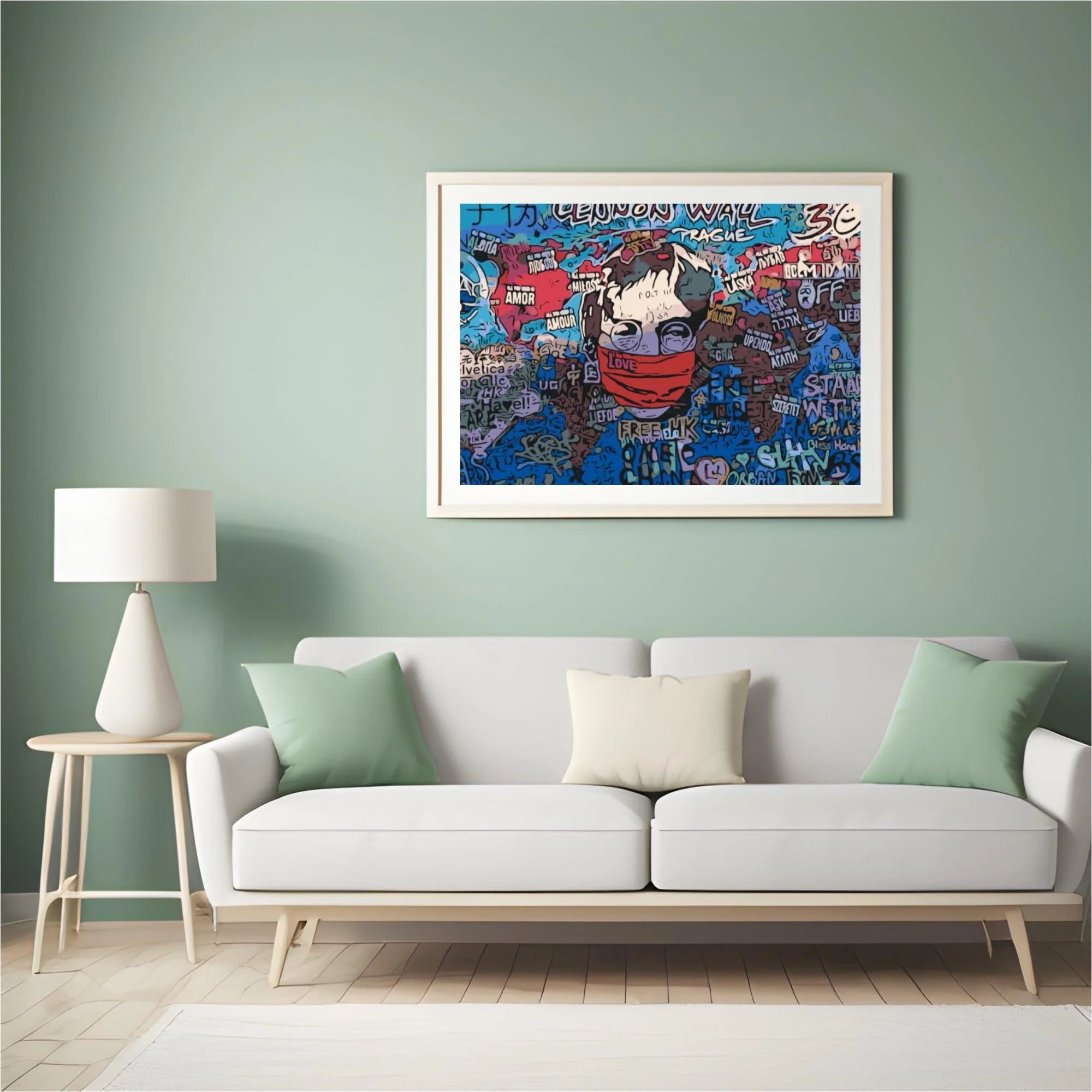 Diamond Painting - Mural de Lennon - SEOS Shop ®