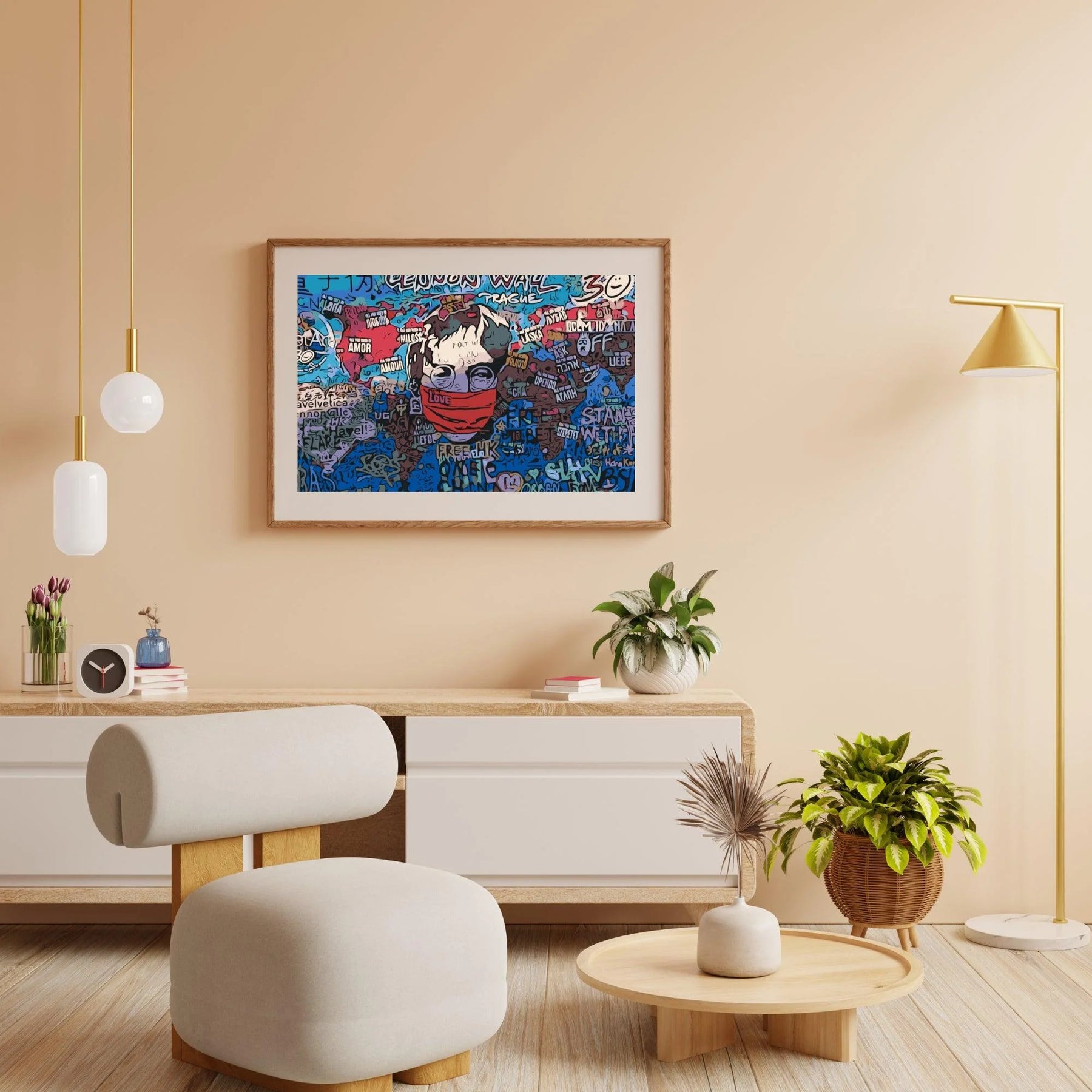 Diamond Painting - Mural de Lennon - SEOS Shop ®
