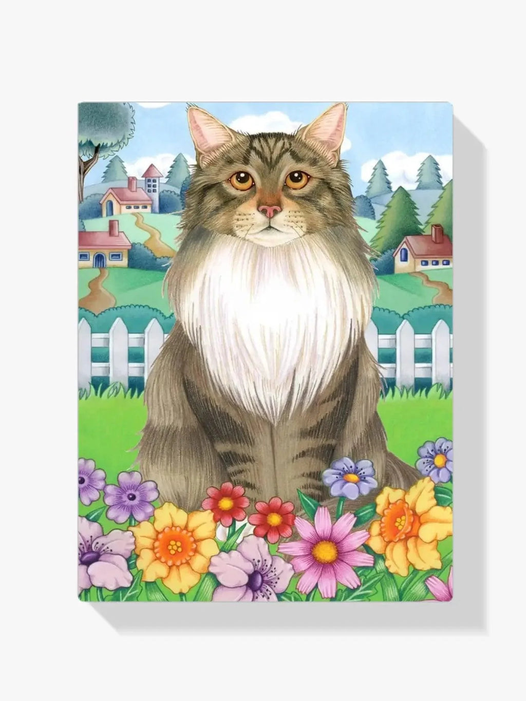 Diamond Painting - Printemps Maine Coon