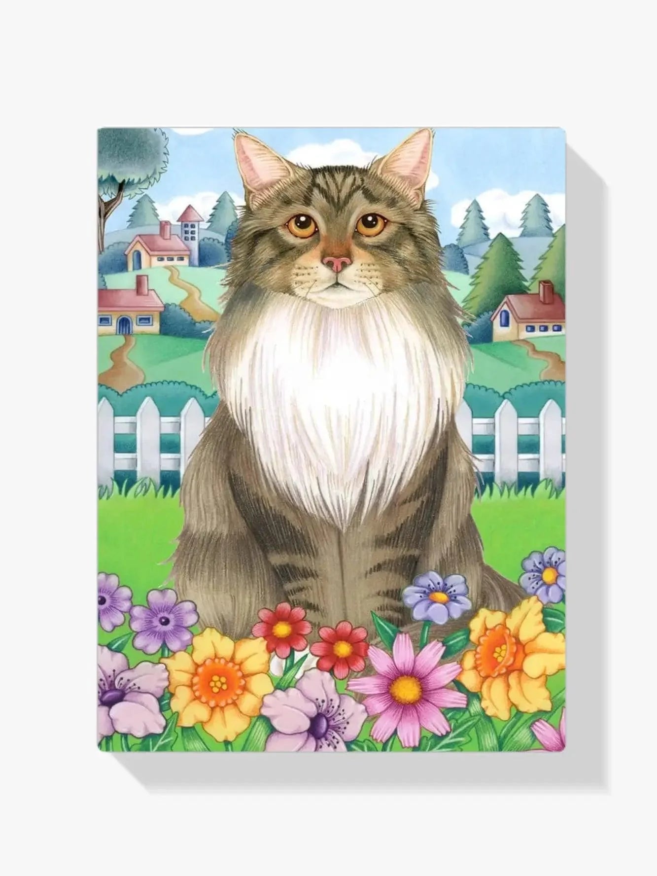 Diamond Painting - Printemps Maine Coon