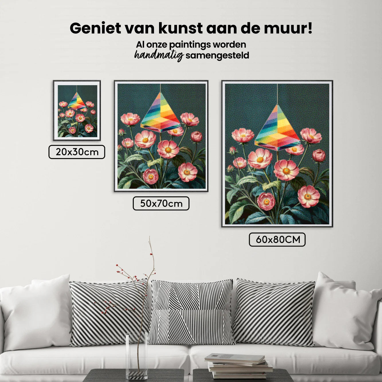 Diamond Painting - Lumière à travers la floraison