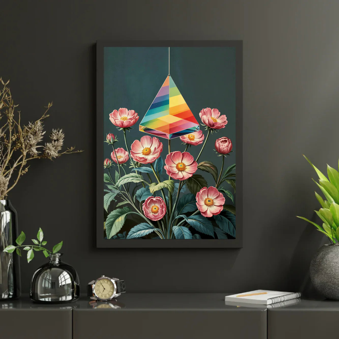 Diamond Painting - Lumière à travers la floraison