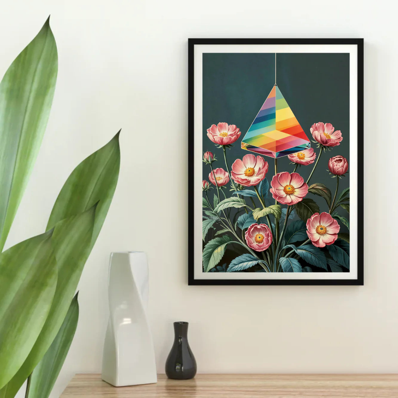 Diamond Painting - Lumière à travers la floraison