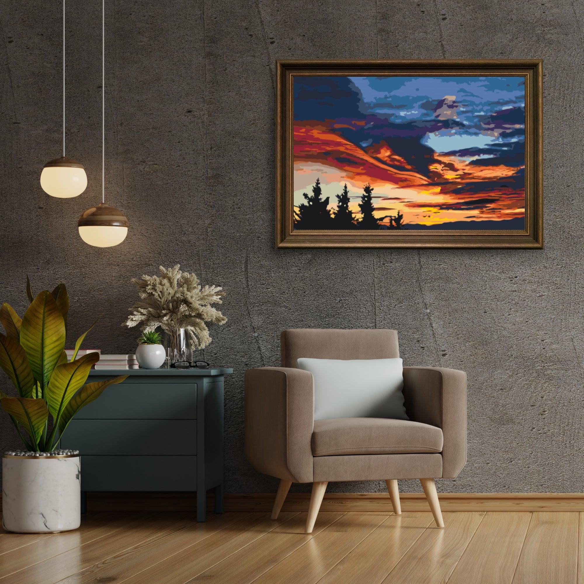Diamond Painting - Ciel en couleurs - SEOS Shop ®