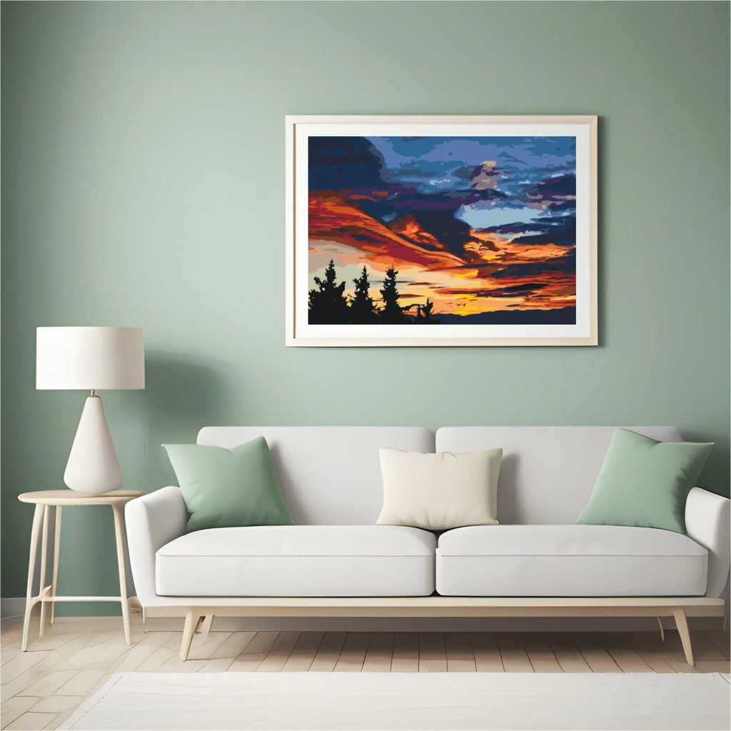 Diamond Painting - Ciel en couleurs - SEOS Shop ®