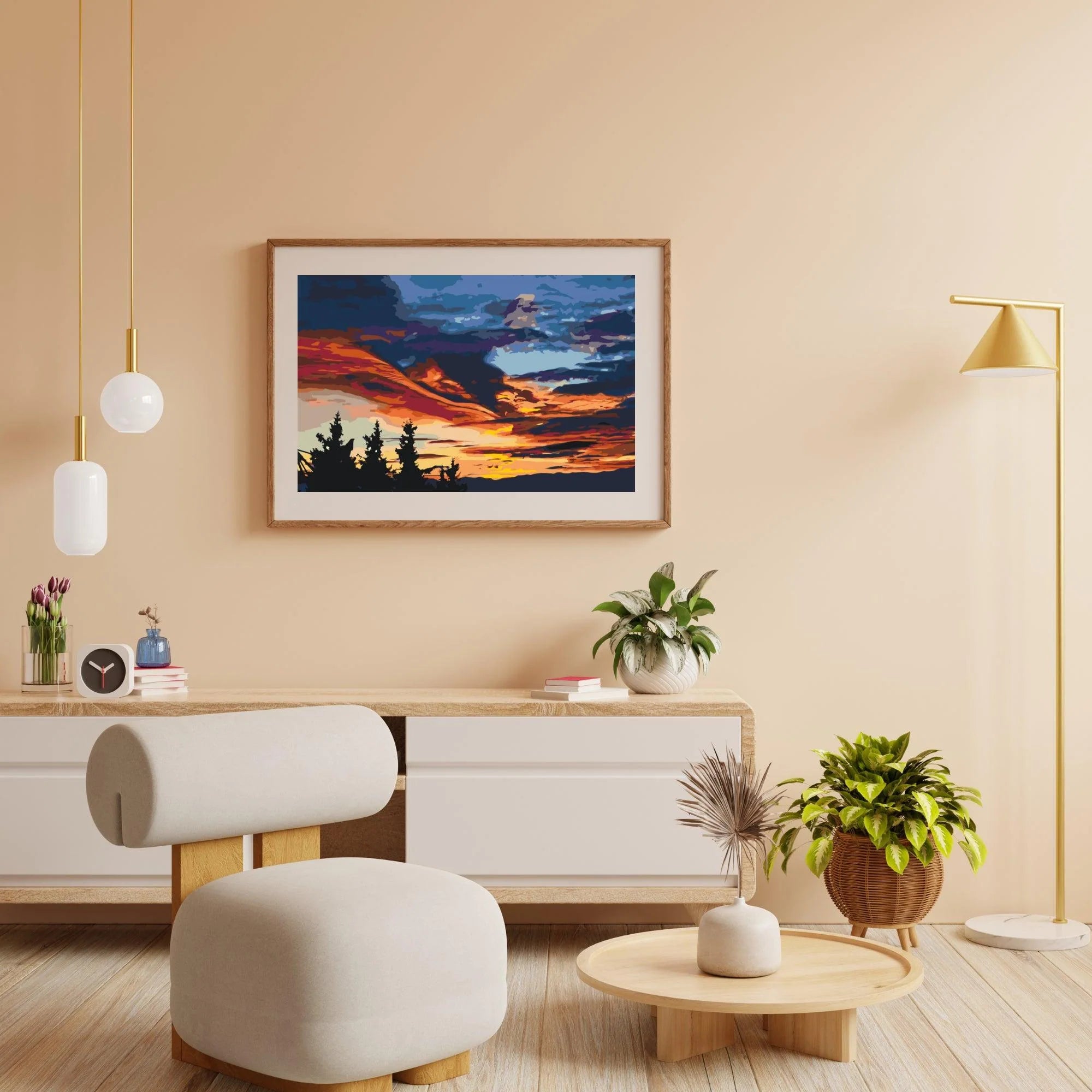 Diamond Painting - Ciel en couleurs - SEOS Shop ®