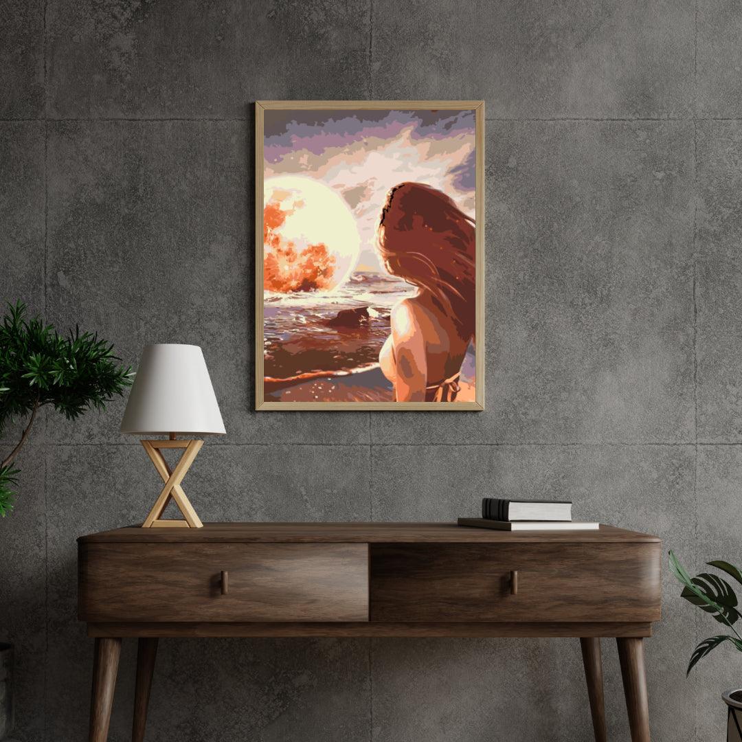 Diamond Painting - Lune sur mer - SEOS Shop ®