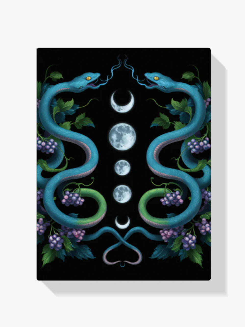 Diamond Painting - Phases de la lune des serpents jumeaux