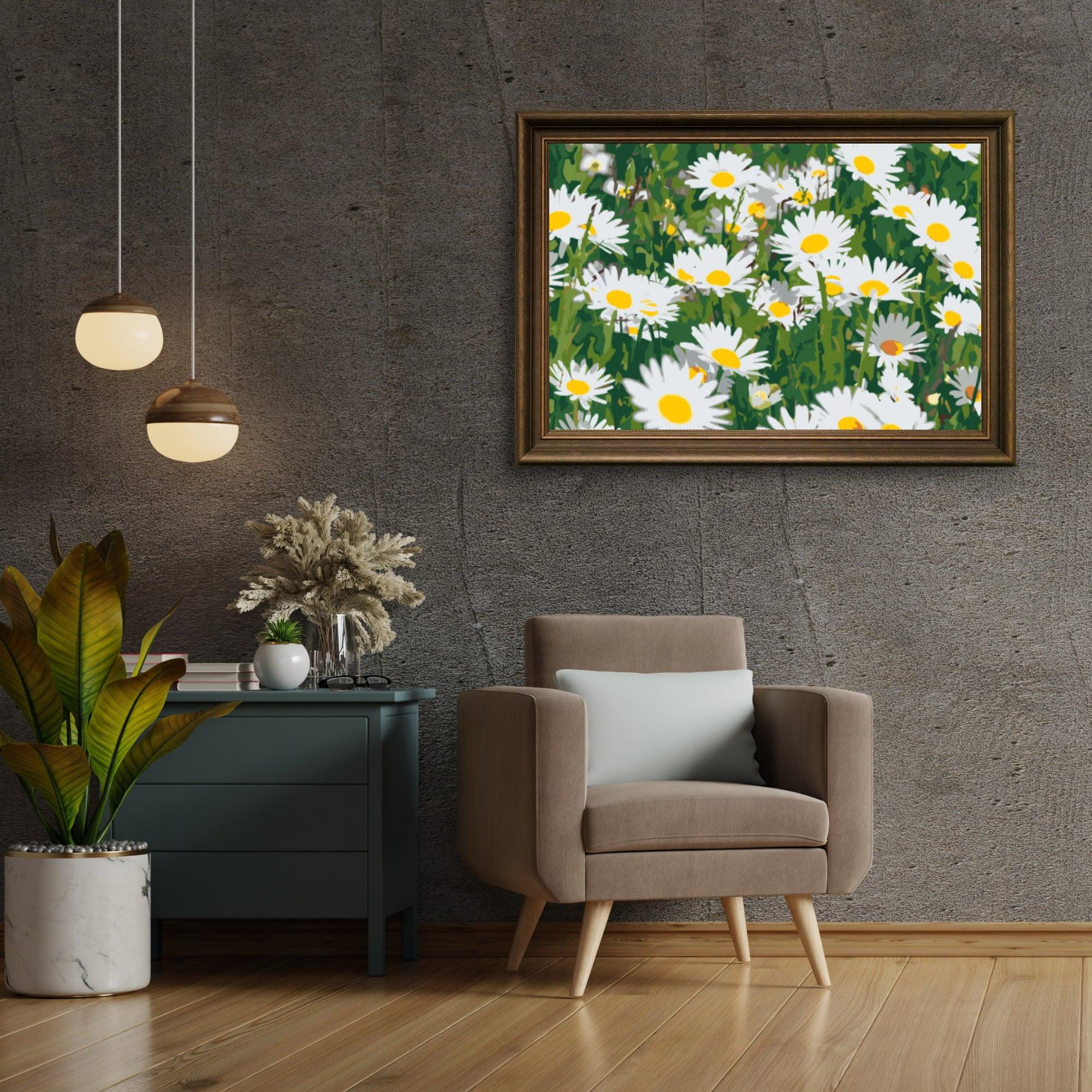 Diamond Painting - Marguerites dans le champ - SEOS Shop ®