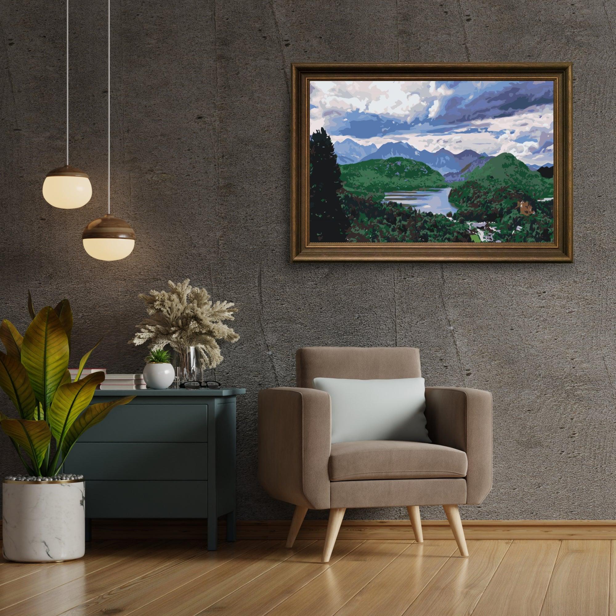 Diamond Painting - Plus dans les Alpes - SEOS Shop ®