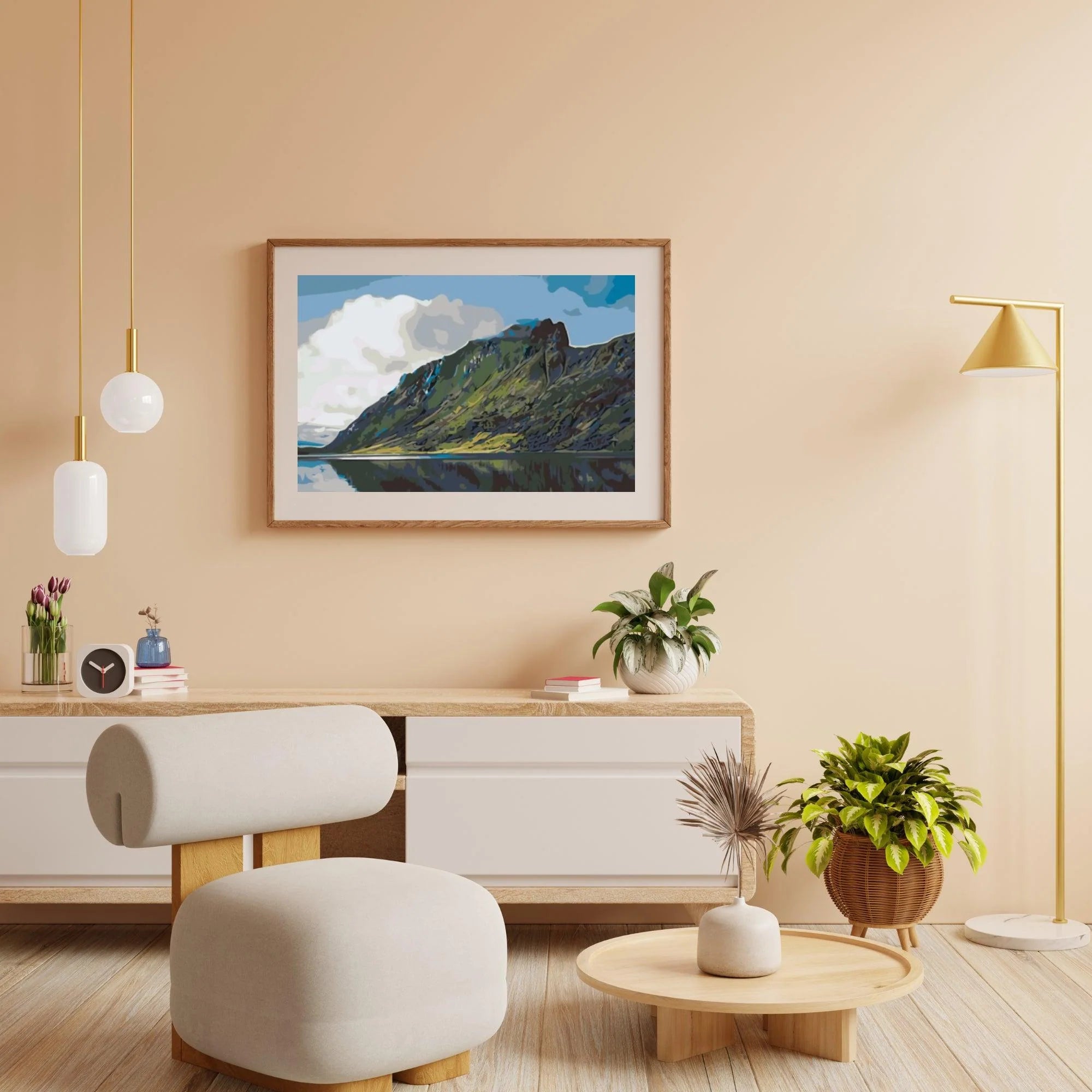 Diamond Painting - Plus dans les montagnes, Fjord - SEOS Shop ®