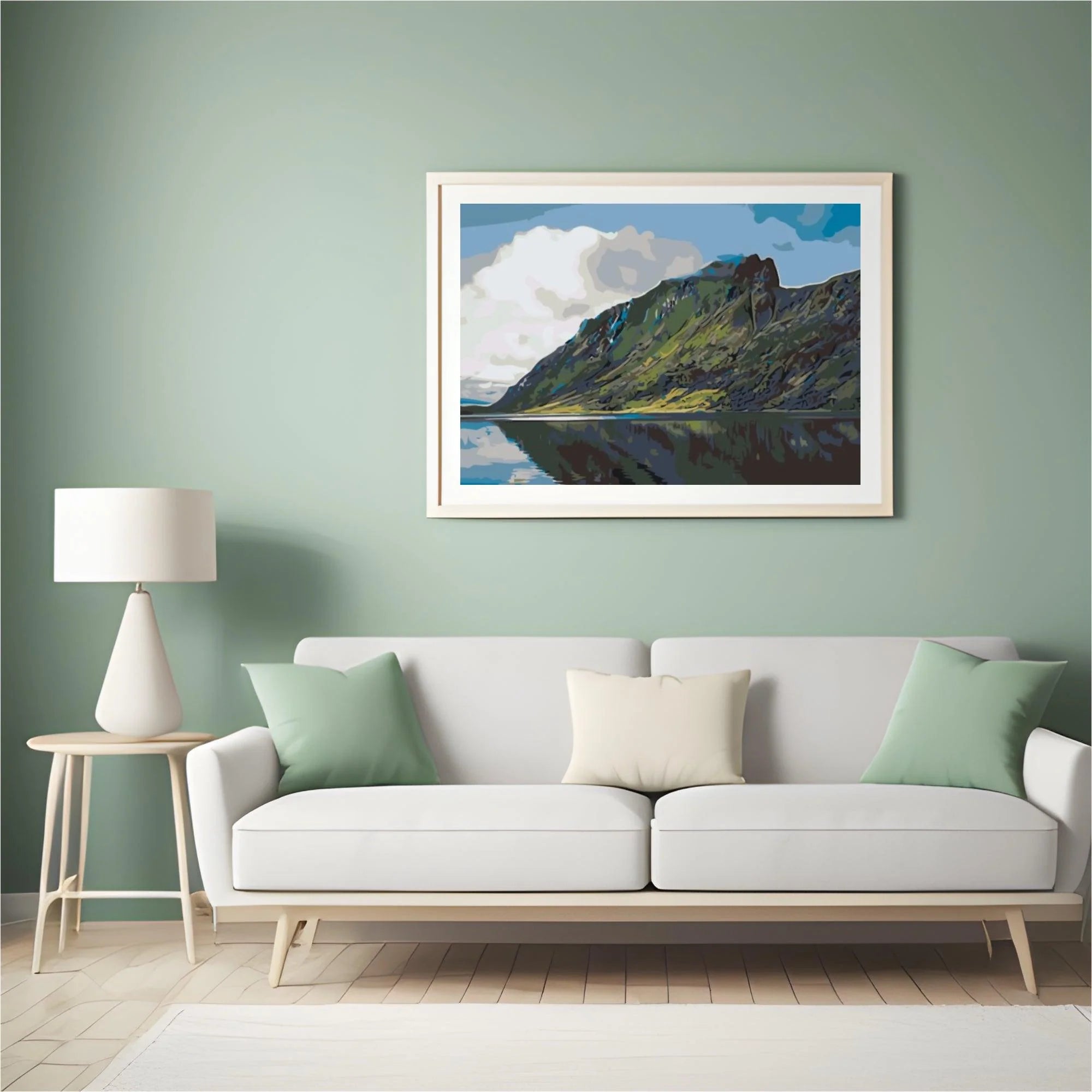 Diamond Painting - Plus dans les montagnes, Fjord - SEOS Shop ®