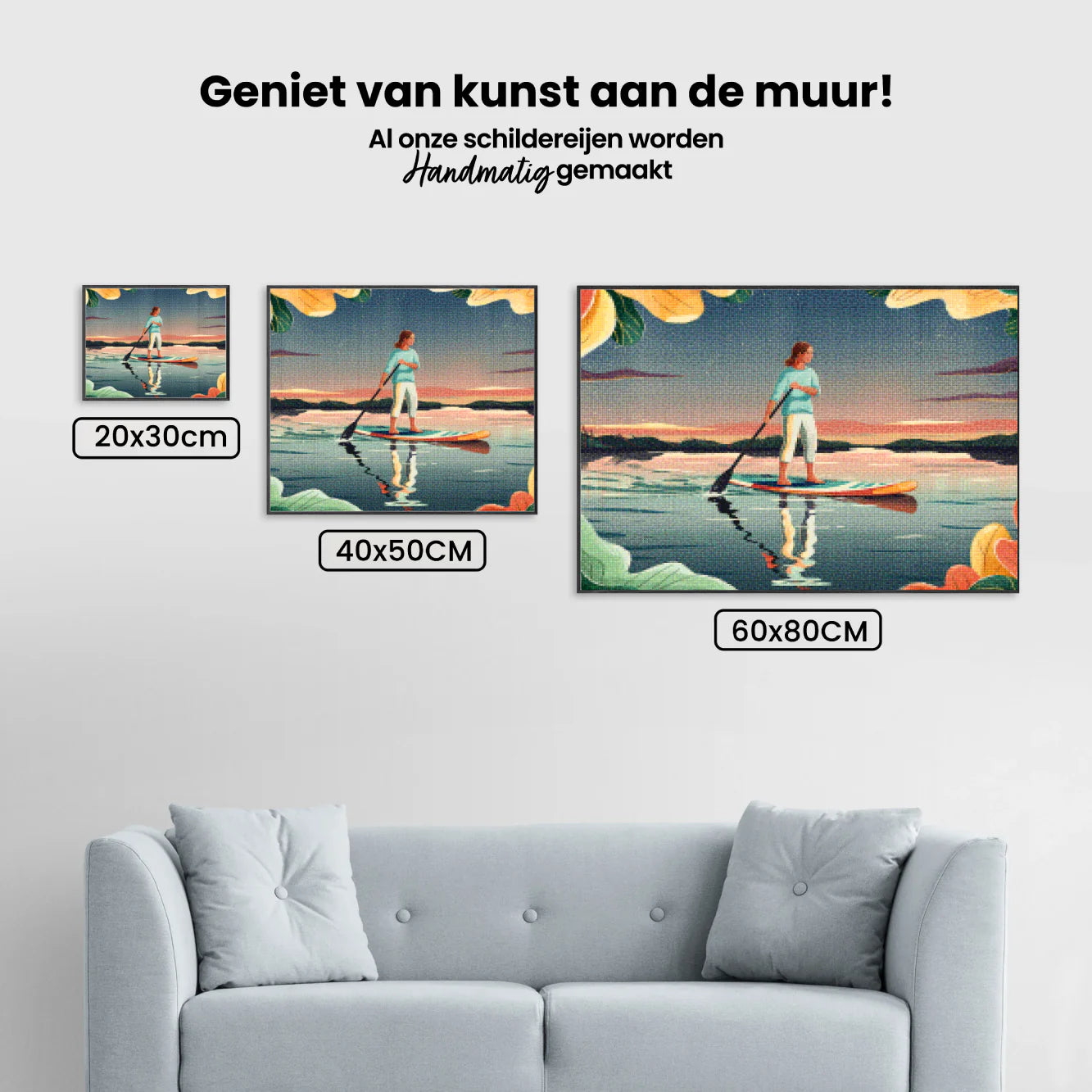 Diamond Painting - Mer de calme courage