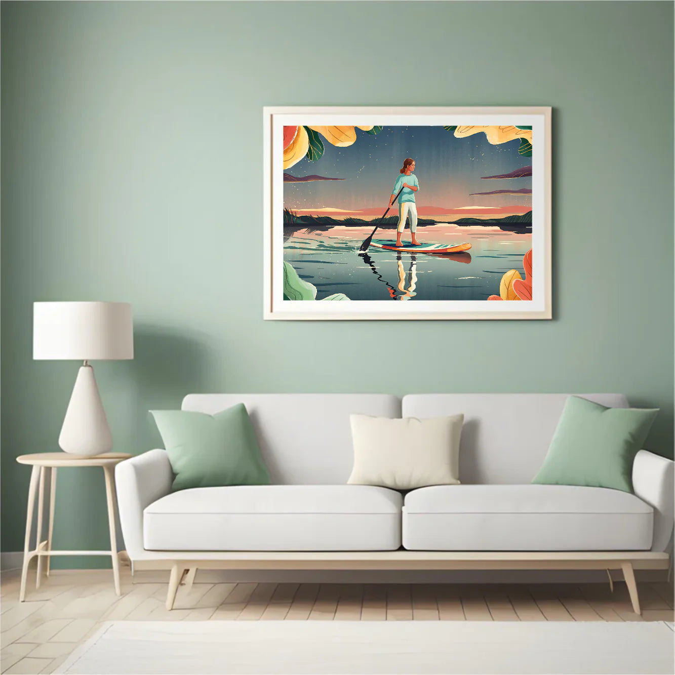 Diamond Painting - Mer de calme courage