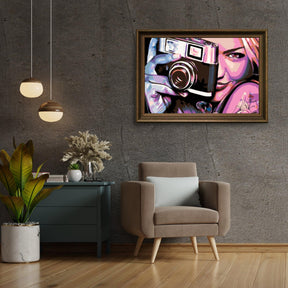 Diamond Painting - Fille avec une caméra - SEOS Shop ®