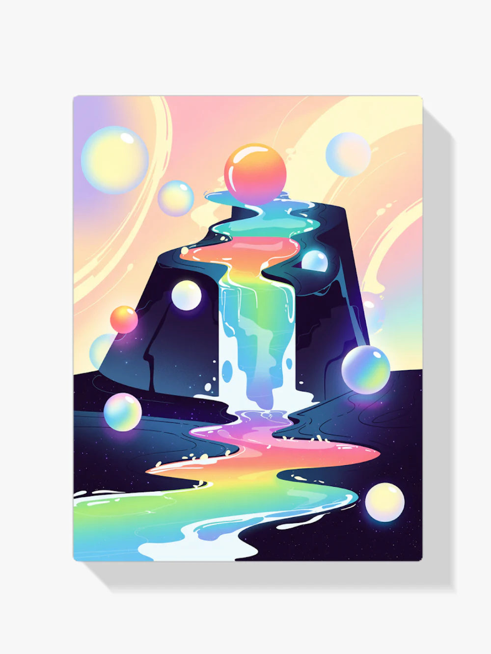 Diamond Painting - Mélodie de couleur