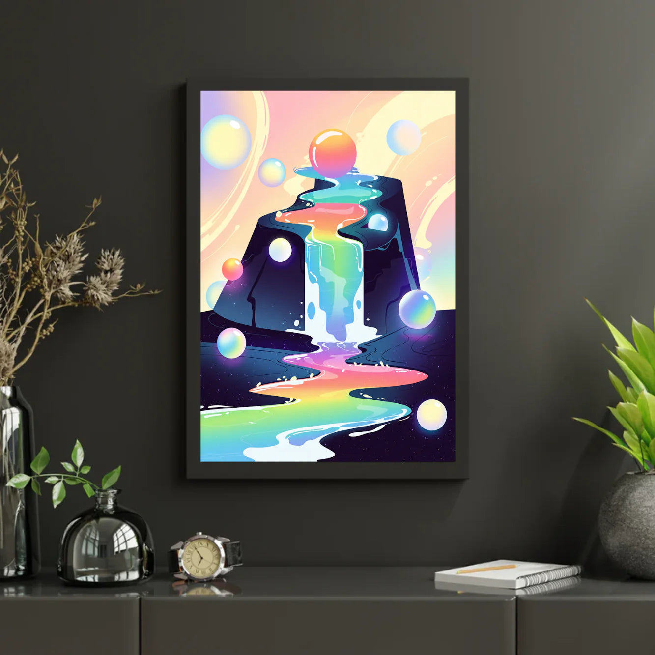Diamond Painting - Mélodie de couleur