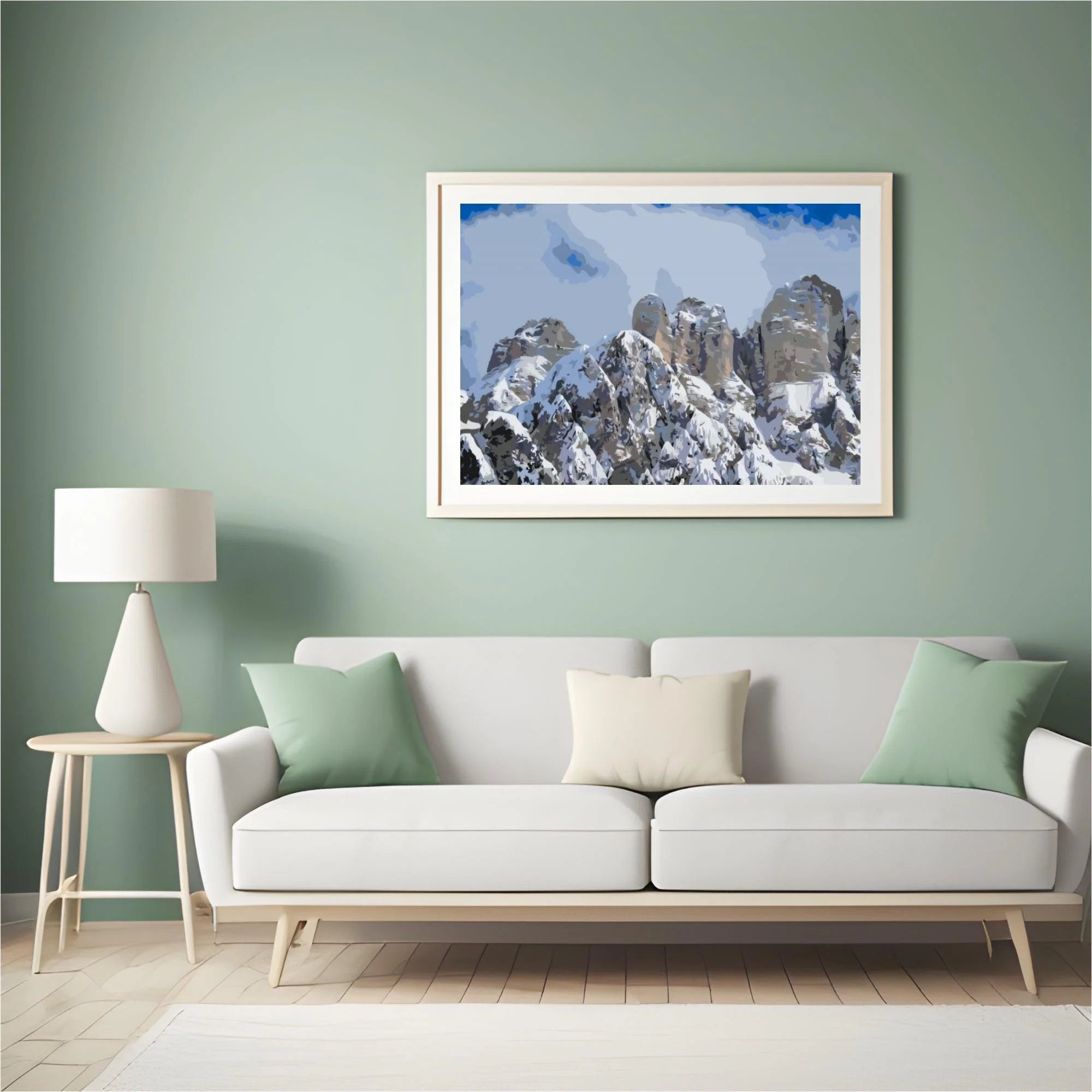 Diamond Painting - Monte Civetta, Dolomites - SEOS Shop ®