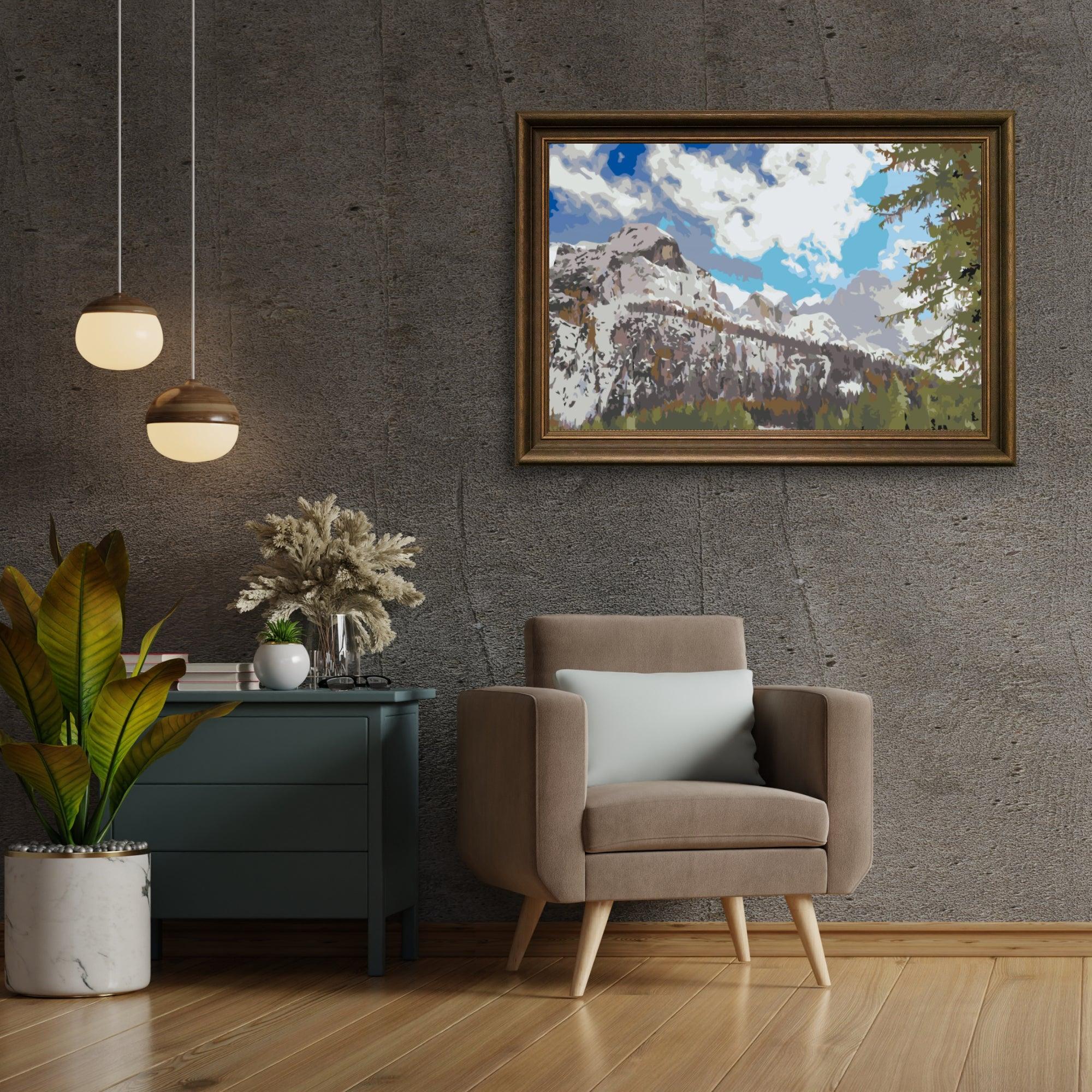 Diamond Painting - Monte Civetta, Dolomites 2 - SEOS Shop ®