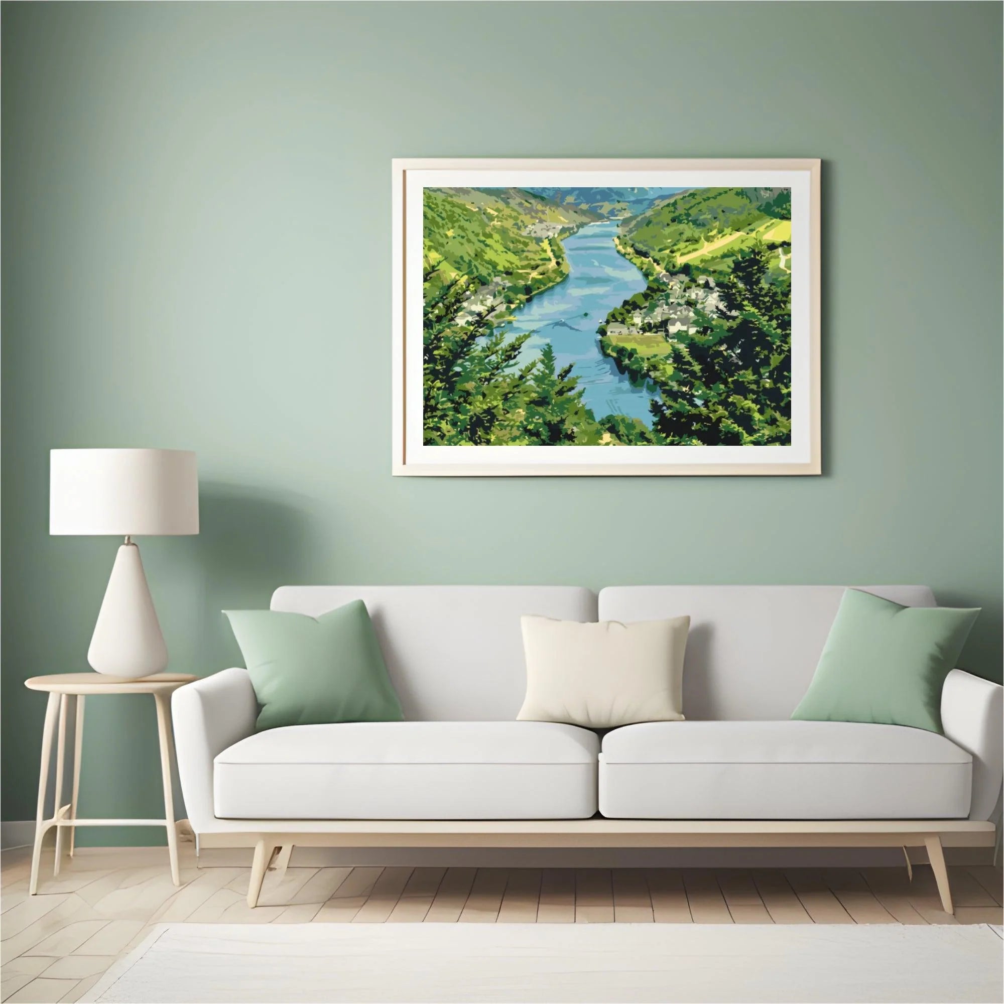 Diamond Painting - Mosela rivière - SEOS Shop ®