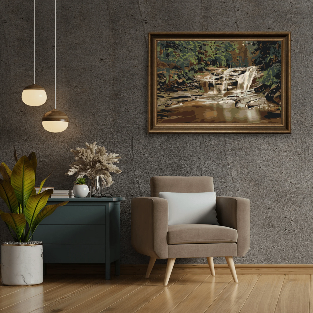 Diamond Painting - Cascade de Mumlava - SEOS Shop ®