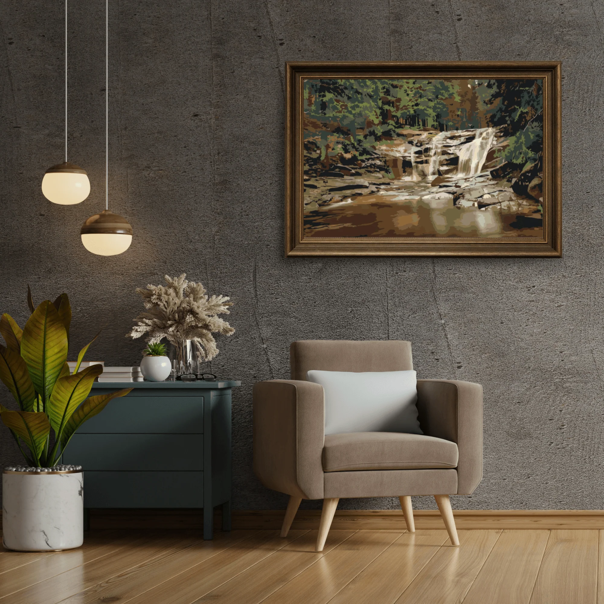 Diamond Painting - Cascade de Mumlava - SEOS Shop ®